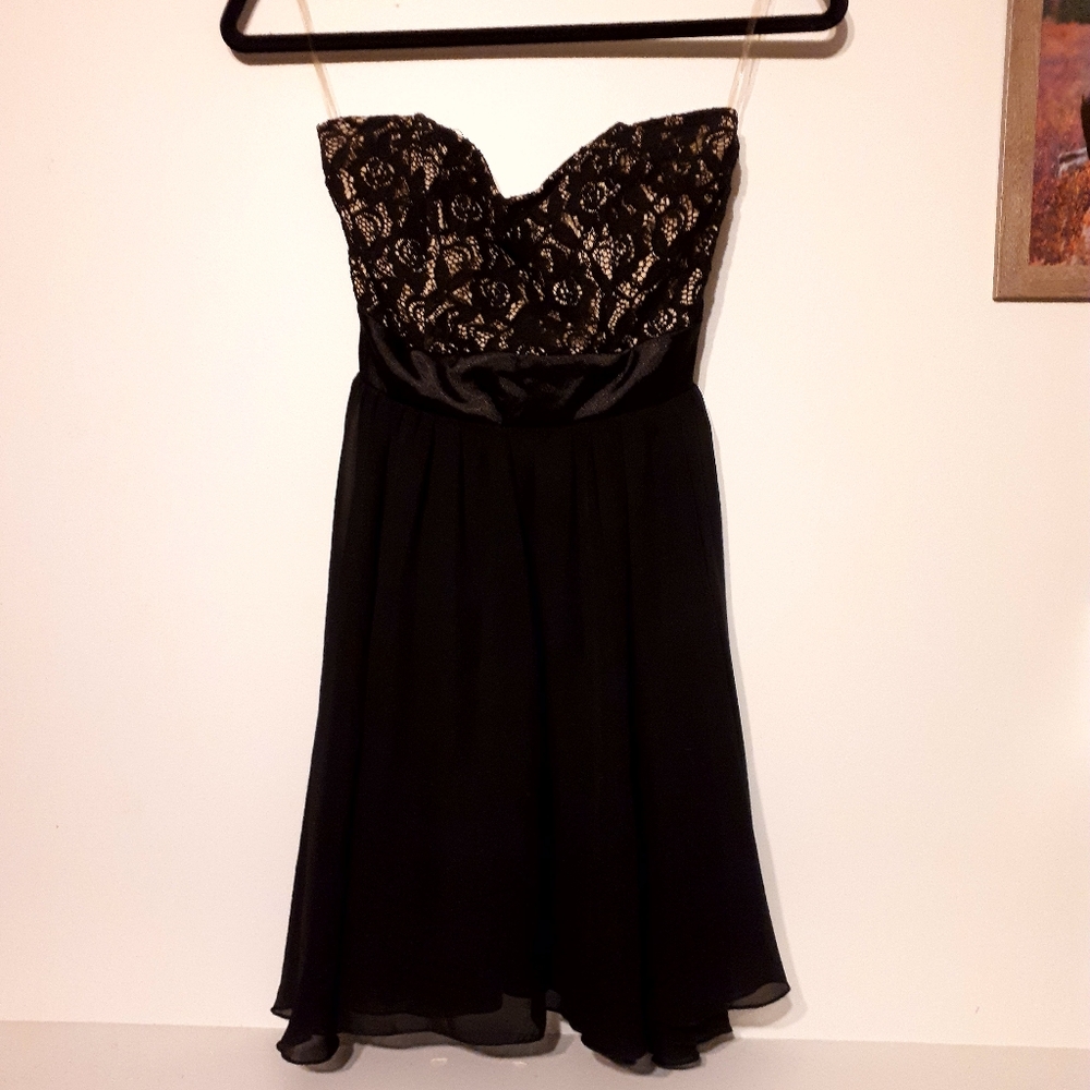 Black Lace Cocktail Dress